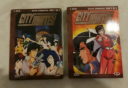 City Hunter tutte le 5 serie complete in box DVD