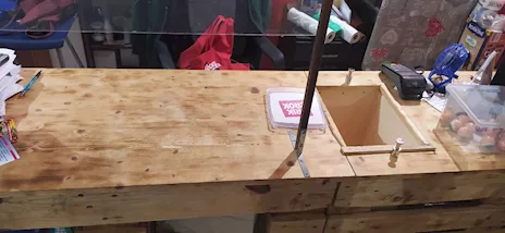 Bancone artigianale in pellet buono