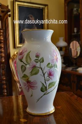 Vaso in porcellana anni 80 firmato Lubiana in Poland - Anteprima 1