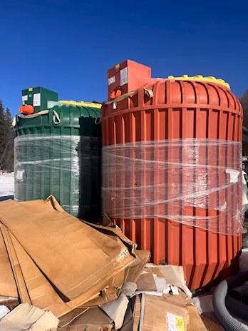 Fossa biologica 12.000 litri - nuova, mai utilizzata