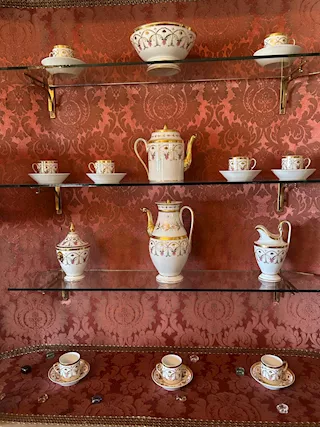 Servizio tè/caffè porcellana francese