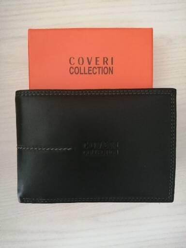 Portafogli uomo Coveri, colore nero, mai usato