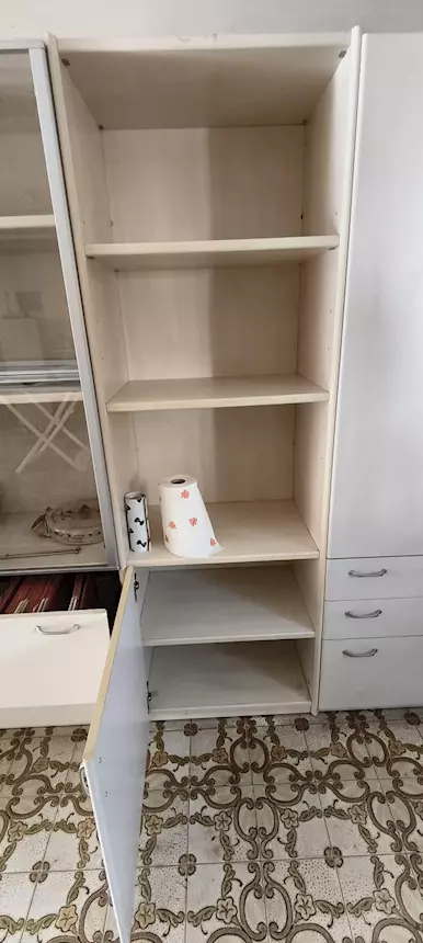 Foto 5 Mobile ufficio L.260 P.46 A.200 cm, in ottime condizioni, in legno