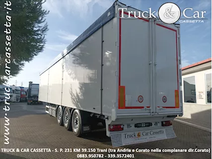 RIF.943 SEMIRIMORCHIO KNAPEN TRAILERS KT01-PIANO MOBILE-2017, colore esterno Bianco - Foto 6
