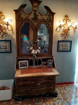 Trumeau in stile veneziano laccato