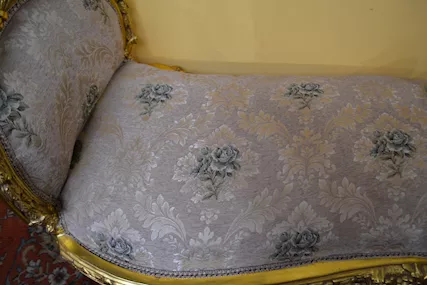 Divanetto - panchetta dorata stile Barocco - Foto 4