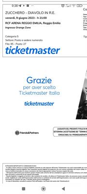 Biglietti concerto zucchero rcf