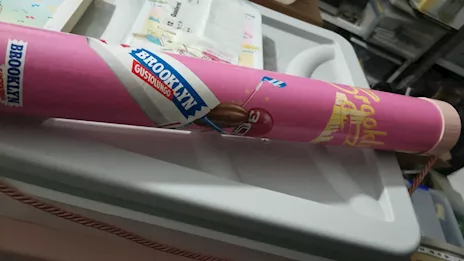 Cartoleria vintage anni 80 tubo porta disegni raro