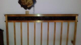 Letto in bronzo fine 800 tutto fatto a mano e firmato.