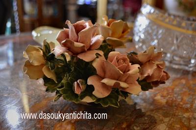 Bouquet di rose inporcellana