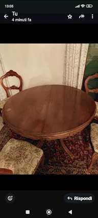 Tavolo tondo allungabile