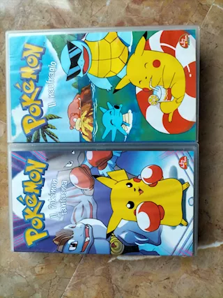 2 videocassette POKEMON