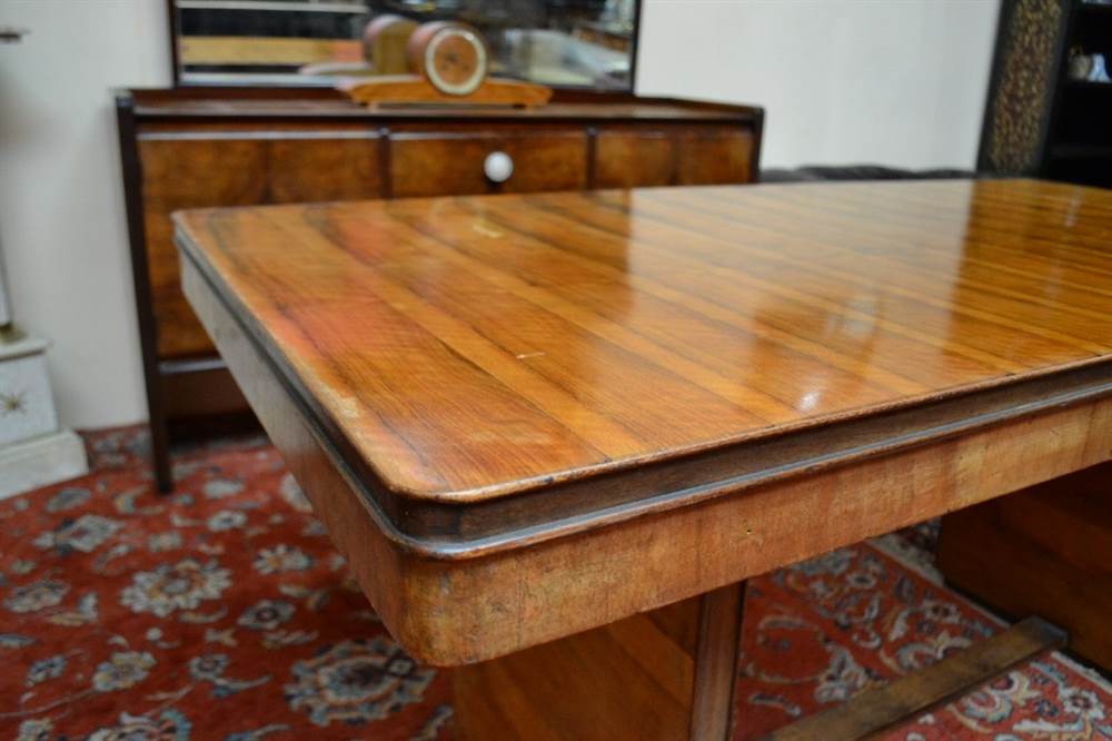 Tavolo da pranzo/scrittoio stile Art Déco anni 40/50, in ottime condizioni - Foto 10