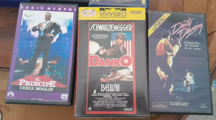 VHS originali Completi di custodia