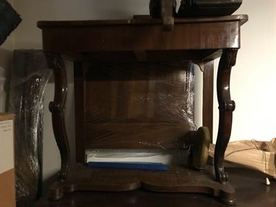 Consolle in legno di noce