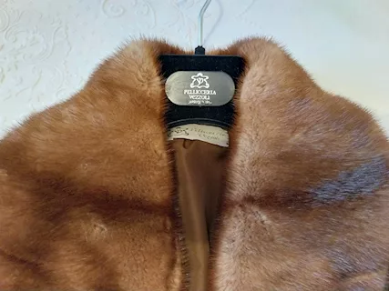 Cappotto pelliccia di visone, taglia 44 - Foto 4