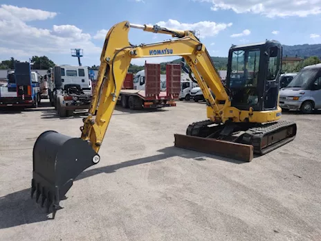 Miniescavatore usato KOMATSU PC55MR-3 Anno 2016, tipologia girosagoma - Foto 4