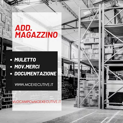 Magazziniere junior