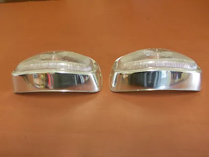 Lenti fanalini anteriori Peugeot 404, marca Altissimo - Foto 5
