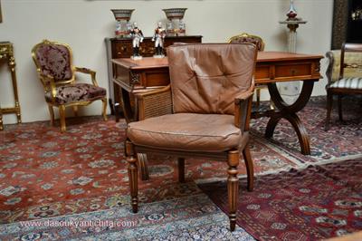 Poltrona inglese Regency inizi del XX secolo, in legno - Foto 3