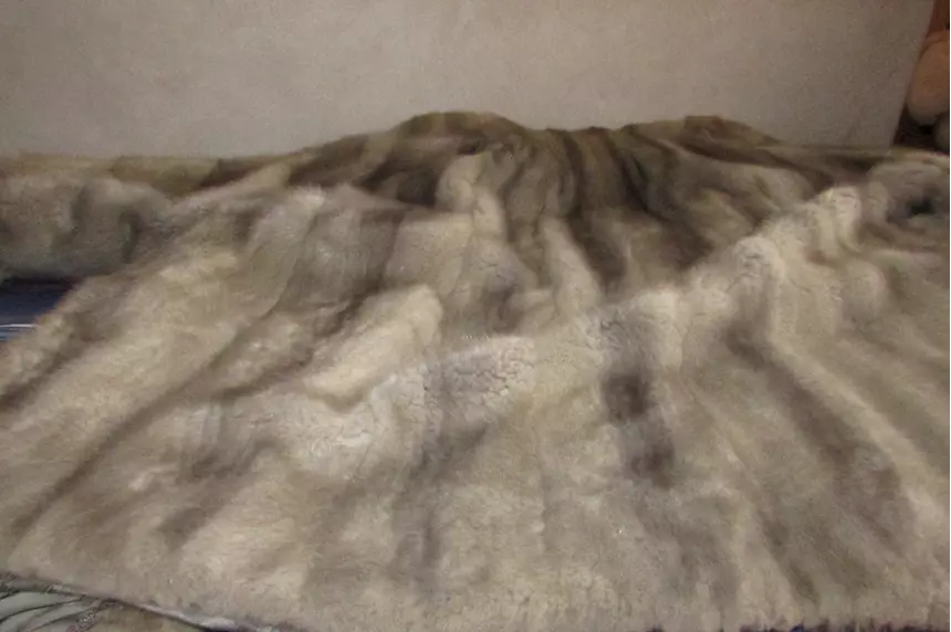 Foto 4Pelliccia di visone grigio, taglia 46