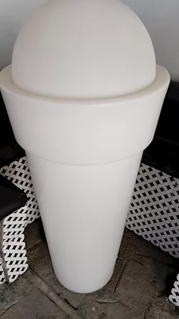 Vasi con illuminazione
