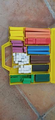 Valigetti con regoli - numeri in colore