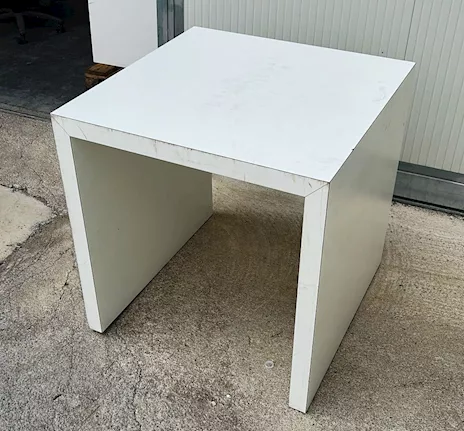 Banco bianco AC 44270, in legno - Anteprima 3