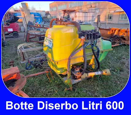 Botte Diserbo con Cardano e Barra Diserbo