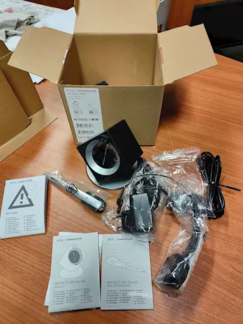 Auricolari nuovi con microfono Sennheiser EPOS DW 10 USB ML