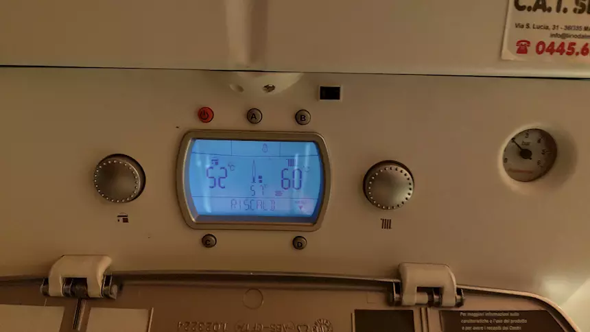 Caldaia a condensazione immergas, come nuova, in ottime condizioni