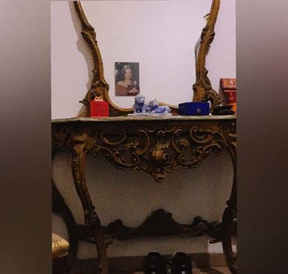 Specchio antico anni 800