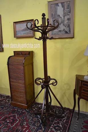Attaccapanni a otto braccia stile Thonet