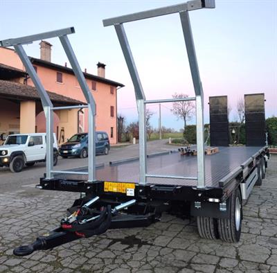 Rimorchio agricolo porta balloni Mother Regulation