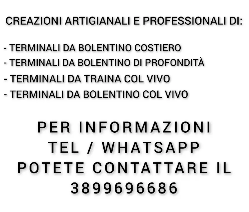 Terminale traina col vivo personalizzato 2 ami scorrevole - Foto 5