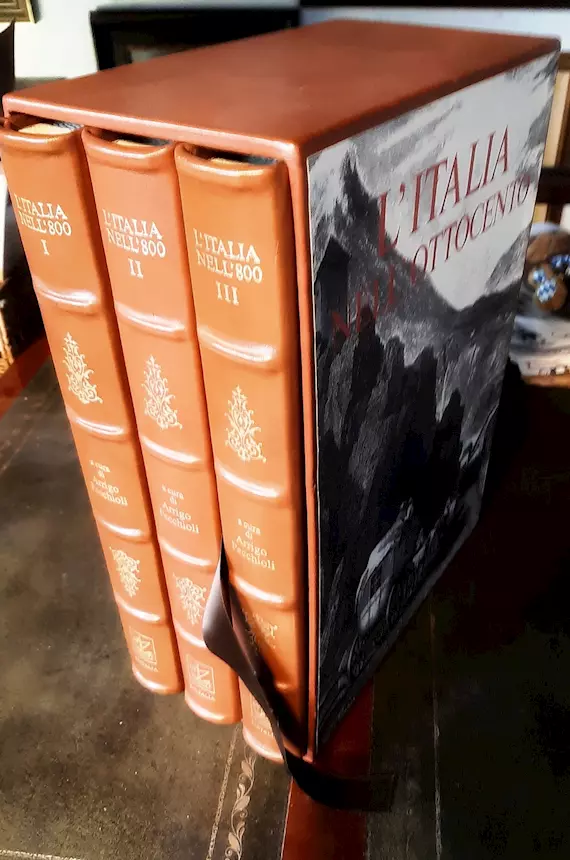 Italia nell'ottocento, tipo pergamena