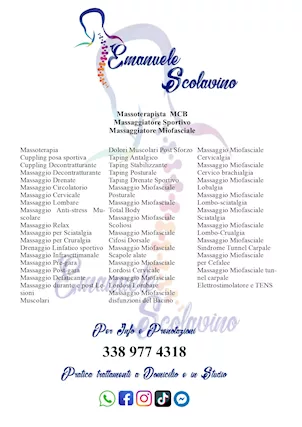 Massoterapista MCB e Massaggiatore
