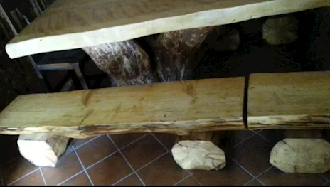 Tavolo raro prestigioso con tronchi ultrasecolari - Anteprima 6