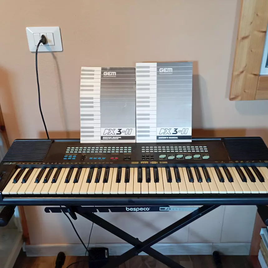 Tastiera gem px3 ll, ottimo stato