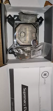 EK waterblock CPU
