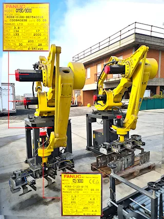 2 robot per automazione industriale usati, marca Sasib, mod. A05B - Foto 3