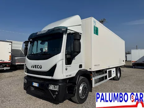 Iveco Eurocargo 180E32 con cassa frigo e sponda
