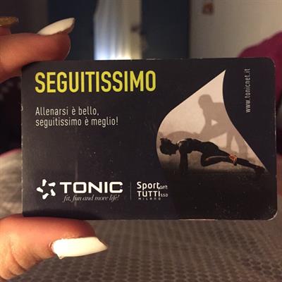 ABBONAMENTO PALESTRA TONIC MILANO LAMBRATE