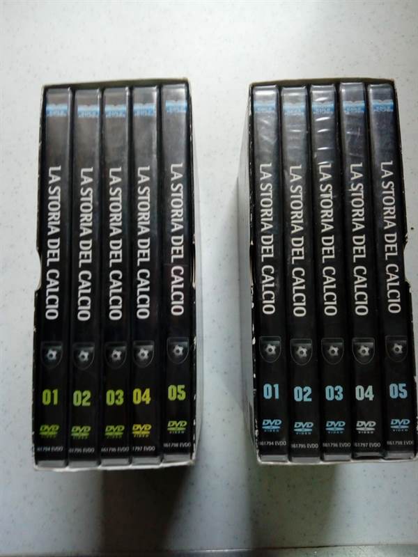 Foto 2 DVD la Storia del Calcio nuovi