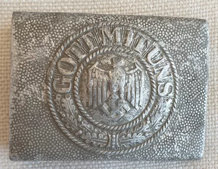 Cinturone originale tedesco WW2 Wehrmacht completo Germania, in buone condizioni - Foto 2