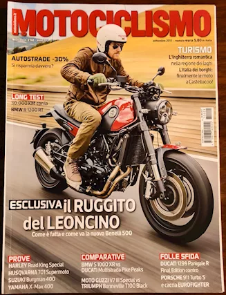 Motociclismo 09/2017 Harley Road King Special/Husquarna 701