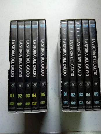 DVD La Storia del Calcio nuovi mai aperti ancora sigillati, in ottime condizioni - Foto 2