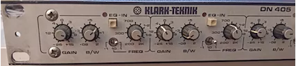 Klark Teknik DN405 Eq. Parametrico