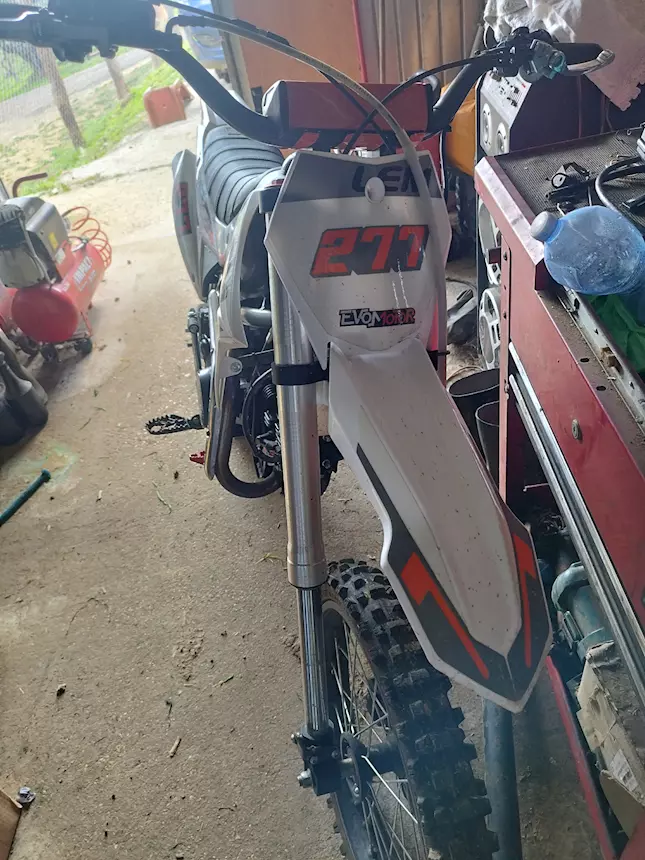 PT bike 125 quattro tempi cerchio