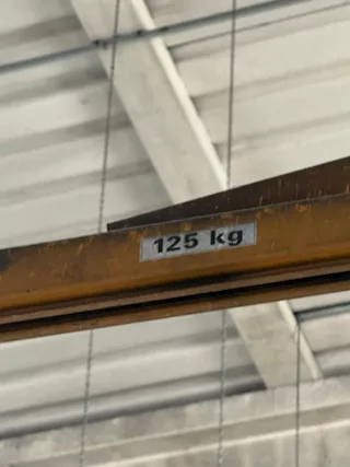 Paranco a Catena DEMAG 125 kg con Bandiera Girevole, ottimo stato - Foto 3